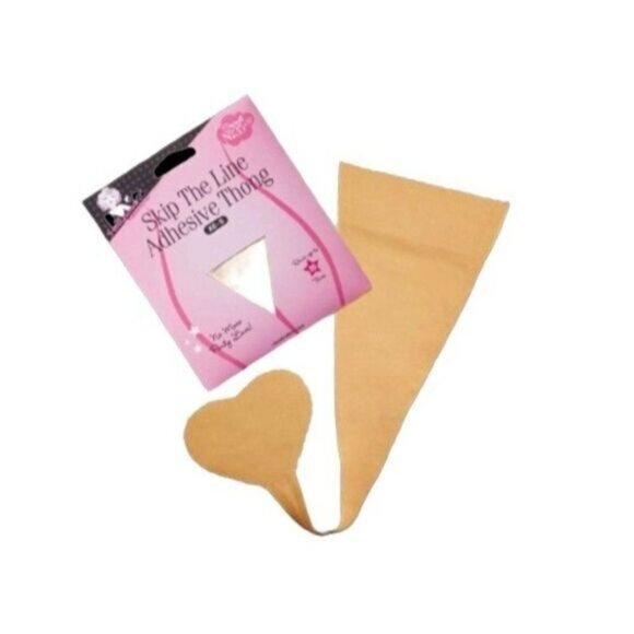 Hollywood Fashion Secrets Skip the Line Adhesive Thong, XS/S, 1‎ pack - Picture 1 of 5